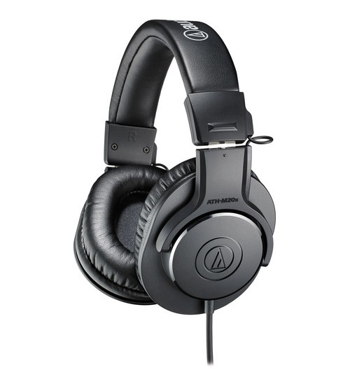 Audio-Technica ATH-M20x Over-Ear Professional Monitor Headphone